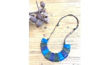Pectoral Style Tagua Faceted beads